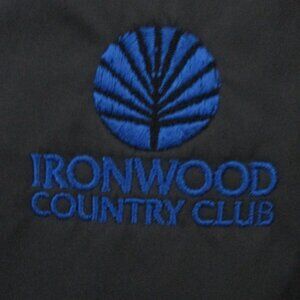 Under Armour Mens L/S "Ironwood" C.C. (CA) Full Zip Gray Golf Sweater - Medium